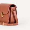 image:imageAmazon Essentials Womens Crossbody Flap Bag with Adjustable Strap and Internal PocketTan