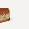 image:imageAmazon Essentials Womens Crossbody Flap Bag with Adjustable Strap and Internal PocketTan