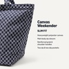 image:imageAmazon Essentials Womens Extra Large Overnight Travel Tote Bag Black Animal Print One SizeNavy Geo