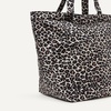 image:imageAmazon Essentials Womens Extra Large Overnight Travel Tote Bag Black Animal Print One SizeTan Leopard