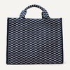 image:imageAmazon Essentials Womens Jacquard Tote Bag Navy Geo One SizeNavy Geo