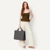image:imageAmazon Essentials Womens Jacquard Tote Bag Navy Geo One SizeNavy Geo