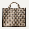 image:imageAmazon Essentials Womens Jacquard Tote Bag Navy Geo One SizeTan Geo
