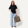 image:imageAmazon Essentials Womens Jacquard Tote Bag Navy Geo One SizeTan Geo