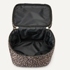 image:imageAmazon Essentials Womens Quilted Makeup Bag with Brush Storage Pink Floral One SizeLeopard