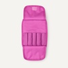 image:imageAmazon Essentials Womens Quilted Makeup Bag with Brush Storage Pink Floral One SizePink Floral