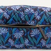 image:imageAmazon Essentials Womens Quilted Travel Makeup Bag with Mesh Compartments Pink Floral One SizeBlue Floral