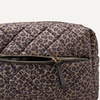 image:imageAmazon Essentials Womens Quilted Travel Makeup Bag with Mesh Compartments Pink Floral One SizeLeopard