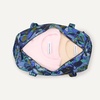 image:imageAmazon Essentials Womens Quilted Weekender Duffel Gym Bag with Trolley Sleeve Black One SizeBlue Paisley