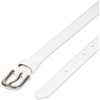 image:imageAmazon Essentials Womens Skinny Feather Edge BeltEcru