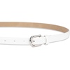 image:imageAmazon Essentials Womens Skinny Feather Edge BeltEcru
