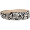 image:imageAmazon Essentials Womens Skinny Feather Edge BeltFaux Snake Skin