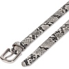 image:imageAmazon Essentials Womens Skinny Feather Edge BeltFaux Snake Skin