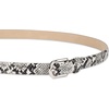 image:imageAmazon Essentials Womens Skinny Feather Edge BeltFaux Snake Skin