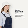 image:imageAmazon Essentials Womens Washed Cotton Bucket HatWhite