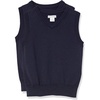 image:imageAmazon Essentials Boys and Toddlers School Uniform Cotton VNeck Sweater Vest2pack Navy