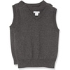image:imageAmazon Essentials Boys and Toddlers School Uniform Cotton VNeck Sweater VestCharcoal Heather