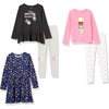 image:imageAmazon Essentials Disney  Marvel  Star Wars  Frozen  Princess Girls and Toddlers MixandMatch Cotton Outfit Set with Ruffle Pack of 5