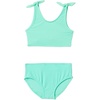 image:imageAmazon Essentials Girls Bow Detail TwoPiece Bikini SwimsuitBright Mint Green