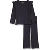 image:imageAmazon Essentials Girls WideRib Outfit SetBlack