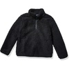 image:imageAmazon Essentials Girls and Toddlers Long Sleeve Sherpa Fleece QuarterZip Jacket MidweightBlack
