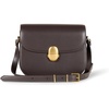 image:imageAmazon Essentials Womens Crossbody Flap Bag with Adjustable Strap and Internal PocketChestnut Brown