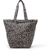 image:imageAmazon Essentials Womens Extra Large Overnight Travel Tote Bag Black Animal Print One SizeTan Leopard
