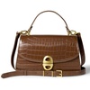 image:imageAmazon Essentials Womens Top Handle BagTan Faux Crocodile
