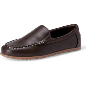 image:imageAmazon Essentials Boys SlipOn Moc Toe LoafersDark Brown