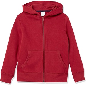 image:imageAmazon Essentials Boys and Toddlers Hooded Navy Blue ZipUp Fleece SweatshirtMaroon