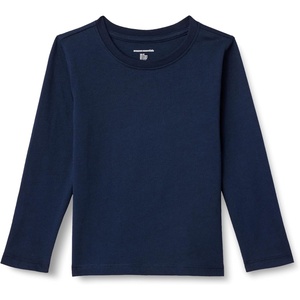 image:imageAmazon Essentials Boys and Toddlers LongSleeve Cotton TShirtsNavy