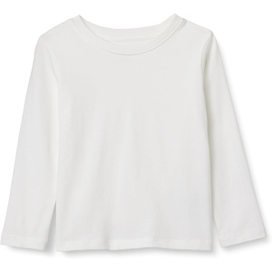 image:imageAmazon Essentials Boys and Toddlers LongSleeve Cotton TShirtsWhite
