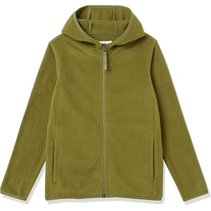 image:imageAmazon Essentials Boys and Toddlers Polar Fleece FullZip Hooded JacketOlive