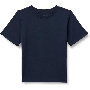 image:imageAmazon Essentials Boys and Toddlers Short Sleeve Tee Shirts Cotton JerseyNavy
