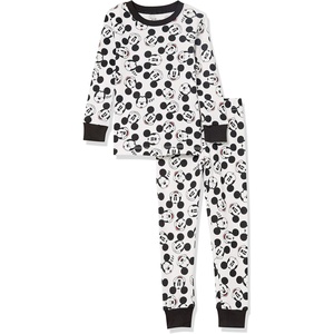 image:imageAmazon Essentials Disney  Marvel  Star Wars Boys and Toddlers SnugFit Cotton Pajama Sleepwear SetsMickey Vibes