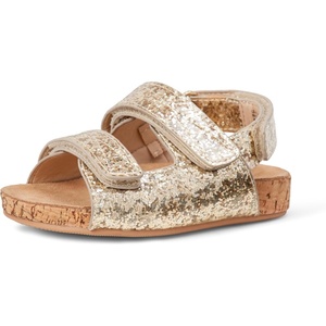 image:imageAmazon Essentials Girls and Toddlers Cork SandalsGold Glitter