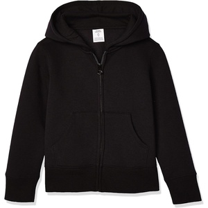 image:imageAmazon Essentials Girls and Toddlers Fleece ZipUp Hoodie SweatshirtBlack