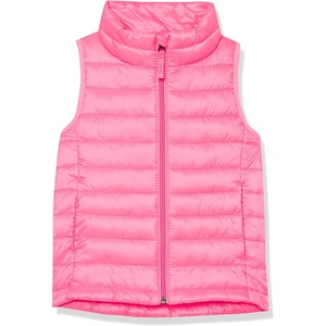 image:imageAmazon Essentials Girls and Toddlers Lightweight WaterResistant Packable Puffer VestNeon Flamingo Pink