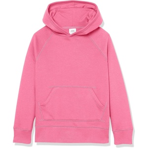 image:imageAmazon Essentials Girls and Toddlers Pullover Hoodie Sweatshirt Soft Brushed FleeceBright Pink