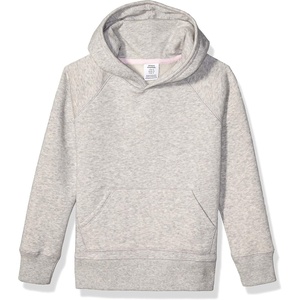 image:imageAmazon Essentials Girls and Toddlers Pullover Hoodie Sweatshirt Soft Brushed FleeceLight Grey Heather