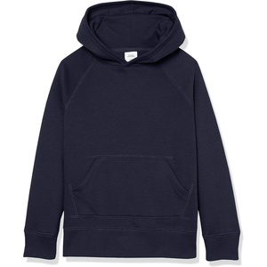 image:imageAmazon Essentials Girls and Toddlers Pullover Hoodie Sweatshirt Soft Brushed FleeceNavy