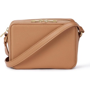 image:imageAmazon Essentials Womens Boxy Crossbody BagTan