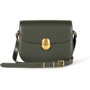 image:imageAmazon Essentials Womens Crossbody Flap Bag with Adjustable Strap and Internal PocketDark Olive