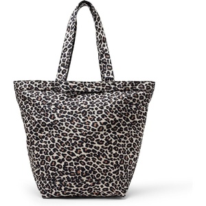 image:imageAmazon Essentials Womens Extra Large Overnight Travel Tote Bag Black Animal Print One SizeTan Leopard