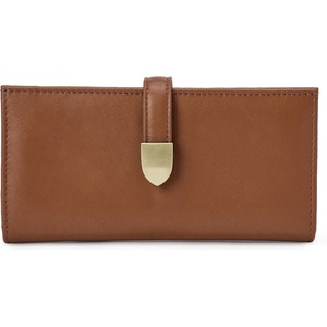 image:imageAmazon Essentials Womens Leather Clutch WalletTan