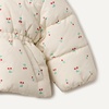 image:imageAmazon Essentials BabyGirls WaterRepellent Hooded Puffer JacketIvory Cherries