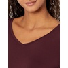 image:imageAmazon Essentials Womens 34 Sleeve VNeck Regular Fit Swing TShirt Available in Plus Size Pack of 2BlackBurgundy