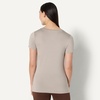 image:imageAmazon Essentials Womens Active Quick Dry Tech Stretch ShortSleeve VNeck TShirt Available in Plus Size Pack of 2Beige  Hot Pink