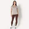 image:imageAmazon Essentials Womens Active Quick Dry Tech Stretch ShortSleeve VNeck TShirt Available in Plus Size Pack of 2Beige  Hot Pink
