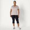 image:imageAmazon Essentials Womens Active Quick Dry Tech Stretch ShortSleeve VNeck TShirt Available in Plus Size Pack of 2Beige  Hot Pink